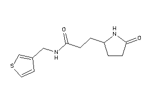 3-(5-ketopyrrolidin-2-yl)-N-(3-thenyl)propionamide