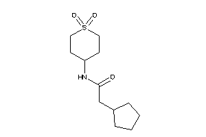 2-cyclopentyl-N-(1,1-diketothian-4-yl)acetamide