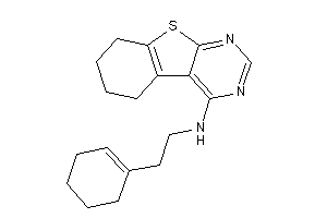 2-cyclohexen-1-ylethyl(5,6,7,8-tetrahydrobenzothiopheno[2,3-d]pyrimidin-4-yl)amine