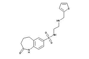 Image of 2-keto-N-[2-(2-thenylamino)ethyl]-1,3,4,5-tetrahydro-1-benzazepine-7-sulfonamide