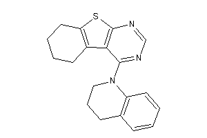 4-(3,4-dihydro-2H-quinolin-1-yl)-5,6,7,8-tetrahydrobenzothiopheno[2,3-d]pyrimidine