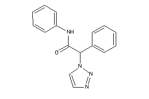 N,2-diphenyl-2-(triazol-1-yl)acetamide