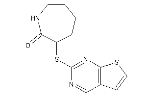 3-(thieno[2,3-d]pyrimidin-2-ylthio)azepan-2-one