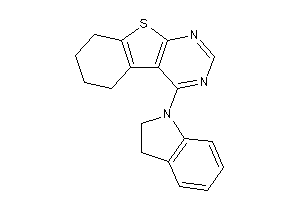 4-indolin-1-yl-5,6,7,8-tetrahydrobenzothiopheno[2,3-d]pyrimidine