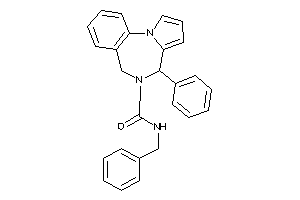 N-benzyl-4-phenyl-4,6-dihydropyrrolo[1,2-a][1,4]benzodiazepine-5-carboxamide