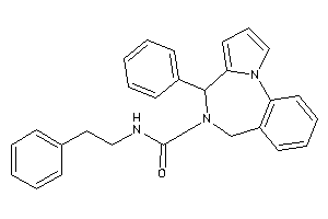 N-phenethyl-4-phenyl-4,6-dihydropyrrolo[1,2-a][1,4]benzodiazepine-5-carboxamide