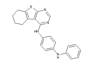 (4-anilinophenyl)-(5,6,7,8-tetrahydrobenzothiopheno[2,3-d]pyrimidin-4-yl)amine