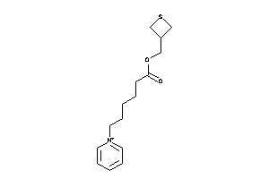 6-pyridin-1-ium-1-ylhexanoic Acid Thietan-3-ylmethyl Ester