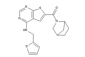 5-azabicyclo[2.2.1]heptan-5-yl-[4-(2-thenylamino)thieno[2,3-d]pyrimidin-6-yl]methanone