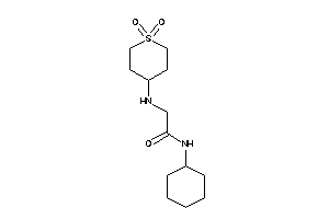 N-cyclohexyl-2-[(1,1-diketothian-4-yl)amino]acetamide