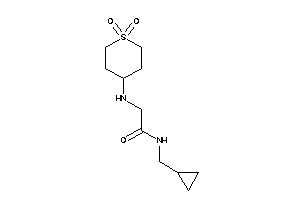 N-(cyclopropylmethyl)-2-[(1,1-diketothian-4-yl)amino]acetamide