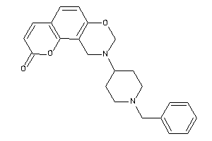 Image of 9-(1-benzyl-4-piperidyl)-8,10-dihydropyrano[2,3-f][1,3]benzoxazin-2-one