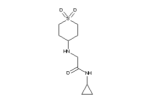 N-cyclopropyl-2-[(1,1-diketothian-4-yl)amino]acetamide