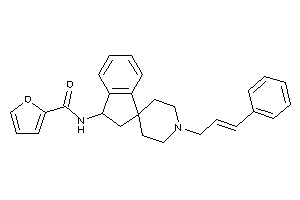 N-(1'-cinnamylspiro[indane-3,4'-piperidine]-1-yl)-2-furamide