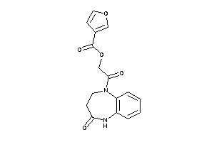 Furan-3-carboxylic Acid [2-keto-2-(4-keto-3,5-dihydro-2H-1,5-benzodiazepin-1-yl)ethyl] Ester
