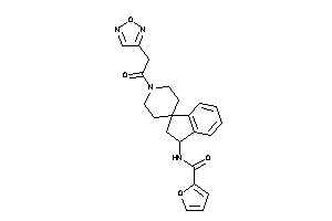 N-[1'-(2-furazan-3-ylacetyl)spiro[indane-3,4'-piperidine]-1-yl]-2-furamide