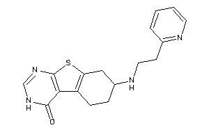 7-[2-(2-pyridyl)ethylamino]-5,6,7,8-tetrahydro-3H-benzothiopheno[2,3-d]pyrimidin-4-one