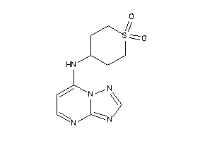 Image of (1,1-diketothian-4-yl)-([1,2,4]triazolo[1,5-a]pyrimidin-7-yl)amine