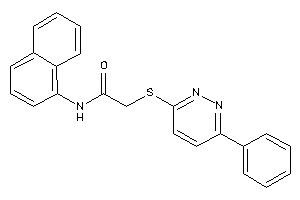 N-(1-naphthyl)-2-[(6-phenylpyridazin-3-yl)thio]acetamide