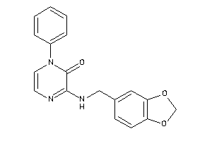 1-phenyl-3-(piperonylamino)pyrazin-2-one