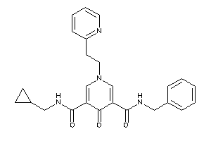 N-benzyl-N'-(cyclopropylmethyl)-4-keto-1-[2-(2-pyridyl)ethyl]dinicotinamide