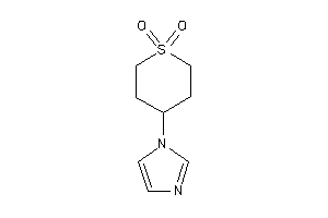 Image of 4-imidazol-1-ylthiane 1,1-dioxide