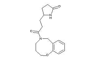 5-[3-keto-3-(2,3,4,6-tetrahydro-1,5-benzoxazocin-5-yl)propyl]-2-pyrrolidone