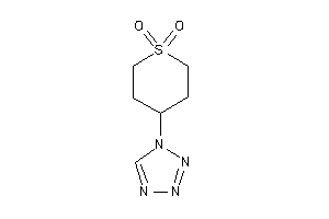 Image of 4-(tetrazol-1-yl)thiane 1,1-dioxide