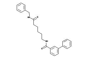 N-[6-(benzylamino)-6-keto-hexyl]-3-phenyl-benzamide