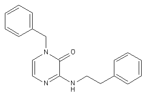 1-benzyl-3-(phenethylamino)pyrazin-2-one