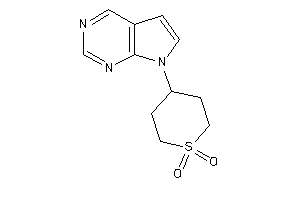 4-pyrrolo[2,3-d]pyrimidin-7-ylthiane 1,1-dioxide