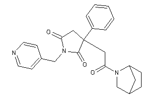 3-[2-(5-azabicyclo[2.2.1]heptan-5-yl)-2-keto-ethyl]-3-phenyl-1-(4-pyridylmethyl)pyrrolidine-2,5-quinone