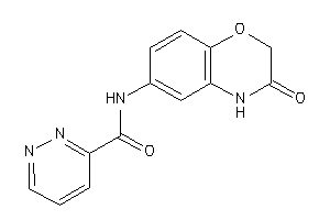 N-(3-keto-4H-1,4-benzoxazin-6-yl)pyridazine-3-carboxamide