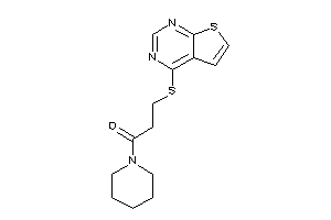 1-piperidino-3-(thieno[2,3-d]pyrimidin-4-ylthio)propan-1-one