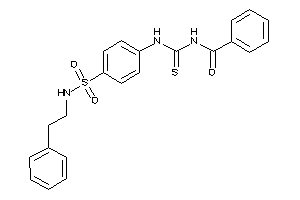 N-[[4-(phenethylsulfamoyl)phenyl]thiocarbamoyl]benzamide