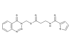 3-(2-thenoylamino)propionic Acid (4-keto-1,2,3-benzotriazin-3-yl)methyl Ester