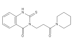 3-(3-keto-3-piperidino-propyl)-2-thioxo-1H-quinazolin-4-one