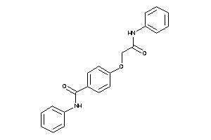 4-(2-anilino-2-keto-ethoxy)-N-phenyl-benzamide