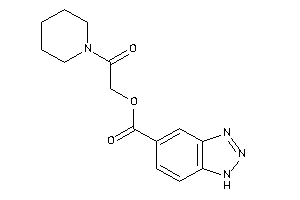 1H-benzotriazole-5-carboxylic Acid (2-keto-2-piperidino-ethyl) Ester