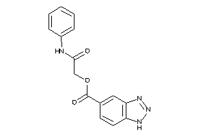 1H-benzotriazole-5-carboxylic Acid (2-anilino-2-keto-ethyl) Ester