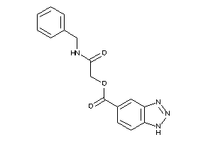 1H-benzotriazole-5-carboxylic Acid [2-(benzylamino)-2-keto-ethyl] Ester