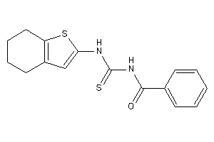 N-(4,5,6,7-tetrahydrobenzothiophen-2-ylthiocarbamoyl)benzamide