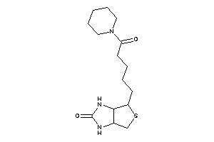 6-(5-keto-5-piperidino-pentyl)-1,3,3a,4,6,6a-hexahydrothieno[3,4-d]imidazol-2-one