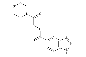 1H-benzotriazole-5-carboxylic Acid (2-keto-2-morpholino-ethyl) Ester