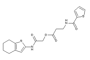 3-(2-thenoylamino)propionic Acid [2-keto-2-(4,5,6,7-tetrahydrobenzothiophen-2-ylamino)ethyl] Ester