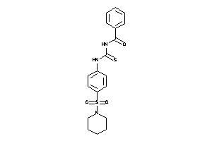 N-[(4-piperidinosulfonylphenyl)thiocarbamoyl]benzamide