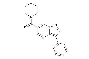 (3-phenylpyrazolo[1,5-a]pyrimidin-6-yl)-piperidino-methanone