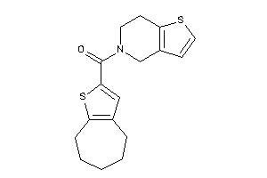 6,7-dihydro-4H-thieno[3,2-c]pyridin-5-yl(5,6,7,8-tetrahydro-4H-cyclohepta[b]thiophen-2-yl)methanone