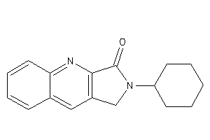 2-cyclohexyl-1H-pyrrolo[3,4-b]quinolin-3-one
