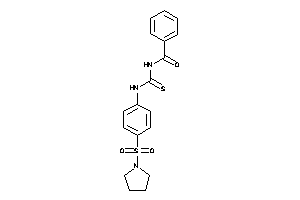 N-[(4-pyrrolidinosulfonylphenyl)thiocarbamoyl]benzamide